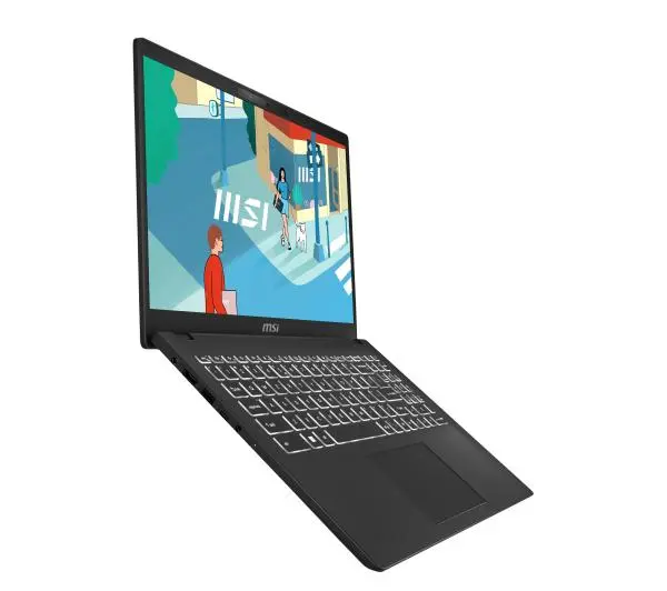MSI Modern 15 H C13M-202PL 15,6" i5-13420H 16GB RAM 512GB Dysk SSD Win11 Czarny - Kup na Raty - RRSO 0%