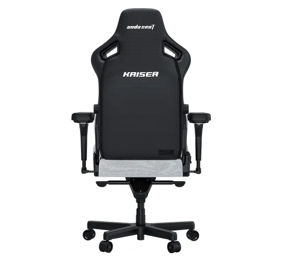 Anda Seat Kaiser 4 XL Gamingowy do 200kg Tkanina Lniana Szary - Kup na Raty - RRSO 0%