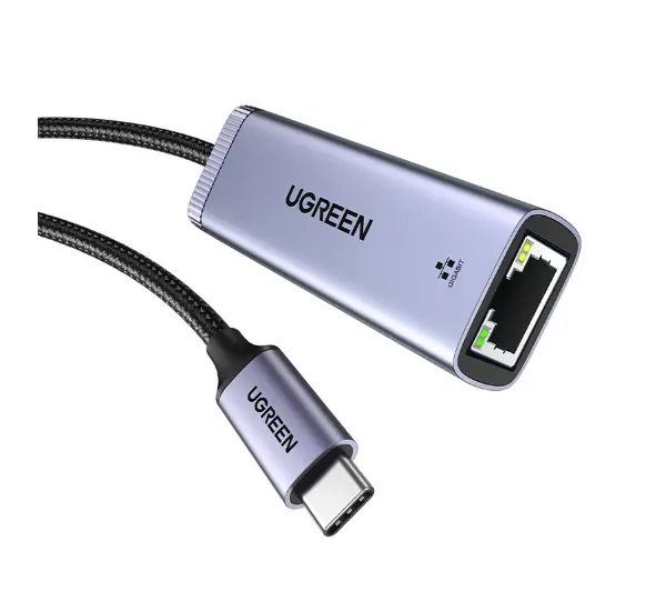 UGREEN CM483 USB-C do RJ45 Szary