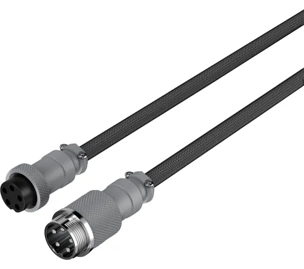 HyperX Spiralny 1,37m Szary