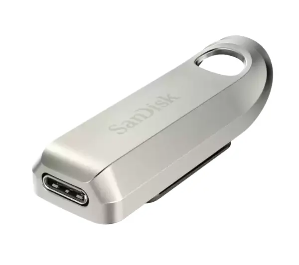 SANDISK Ultra Luxe 32GB USB 3.2 Typ C Srebrny