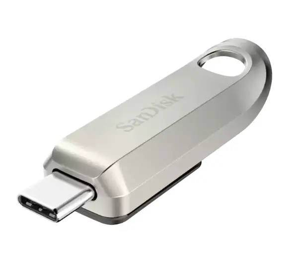 SANDISK Ultra Luxe 32GB USB 3.2 Typ C Srebrny
