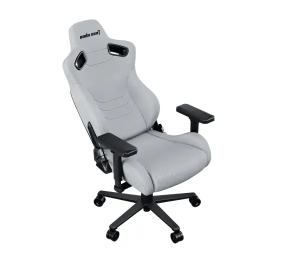 Anda Seat Kaiser 2 Pro XL Gamingowy do 200kg Tkanina Lniana Szary - Kup na Raty - RRSO 0%