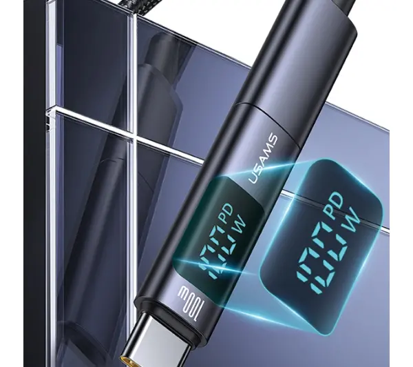 USAMS AU18 USB-C Digital Display 100W