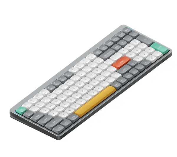 NuPhy Air96 V2 Red 2.0 Switch Szary