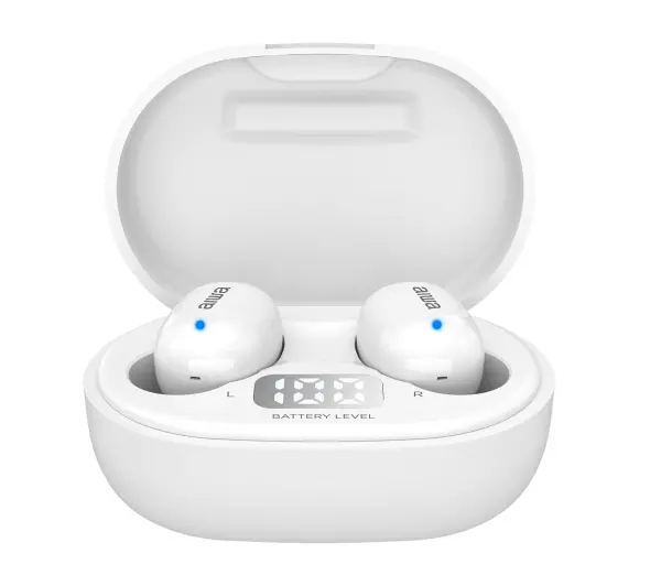 Aiwa EBTW-150WT Dokanałowe Bluetooth 5.0 Biały