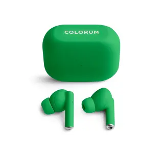 Colorum CTWS-02 Greea Dokanałowe Bluetooth 5.3 Zielony