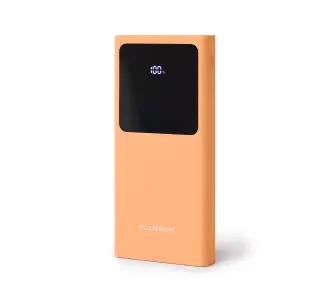 Colorum CPB10-02 Fuzz 10000mAh 22,5W Żółty Brzoskwiniowy