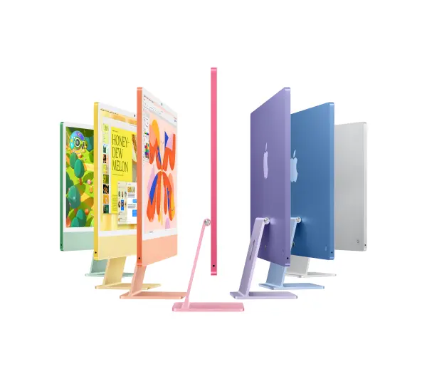 Apple iMac Retina 4.5K M4 10-rdzeni 23,5" 24GB RAM 512GB Dysk SSD macOS Zielony - Kup na Raty - RRSO 0%