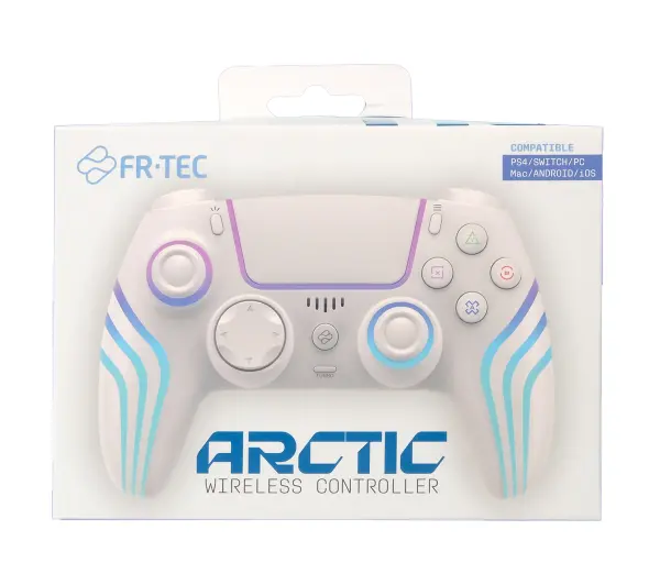 FR-TEC FT0043 Arctic do PC, PS4, Switch, Android, iOS, Bezprzewodowy Biały