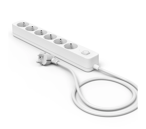 Hama 116079 6 gniazd 1,4m Biały