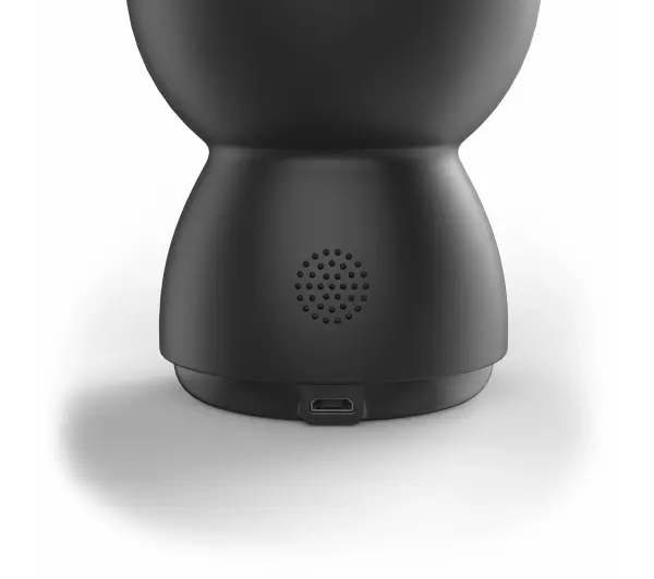 Hama 176647 Obrotowa Wi-Fi z czujnikiem ruchu i noktowizorem 1080p Czarny