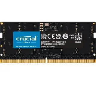 Crucial DDR5 8GB 5600 CL46 SODIMM Czarny - Kup na Raty - RRSO 0%