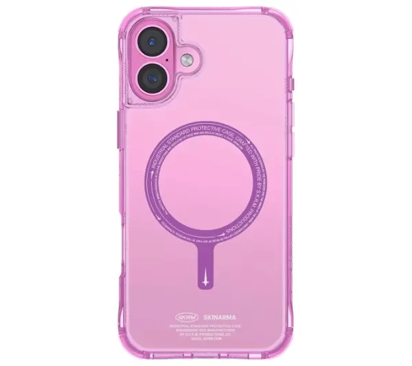 Skinarma Magnetic Charging do iPhone 16 Plus Różowy