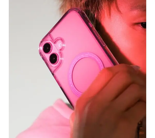 Skinarma Magnetic Charging do iPhone 16 Plus Różowy
