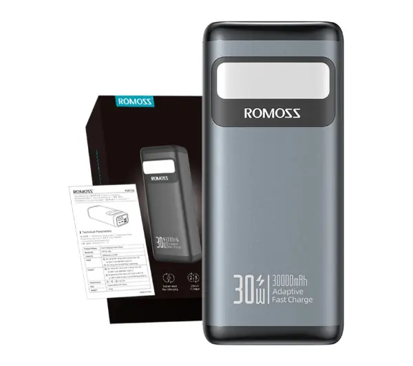 Romoss PMT30 30000mAh 30W Czarny