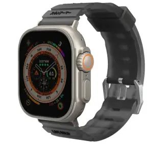 Skinarma Shokku Apple Watch 49/45/44mm Ciemny-szary