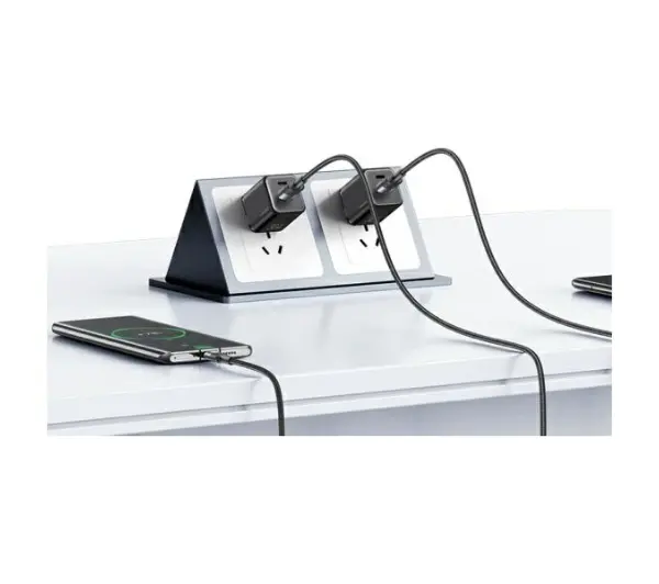 USAMS USB-A do USB-C 3A 1,2m Aluminum Alloy Data Cable SY Series