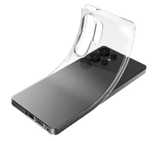 Puro Cover 0.3 Nude do Galaxy S25 Ultra Przezroczysty