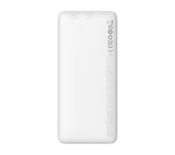 Baseus PPQD090002 Airpow 10000mAh 20W Biały