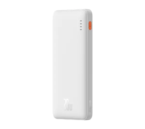 Baseus PPQD090002 Airpow 10000mAh 20W Biały