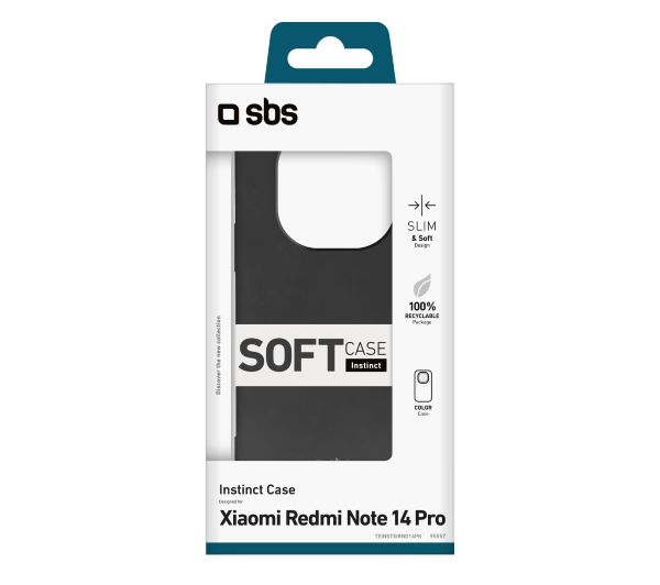 SBS Instinct do Xiaomi Note 14 Pro Czarny