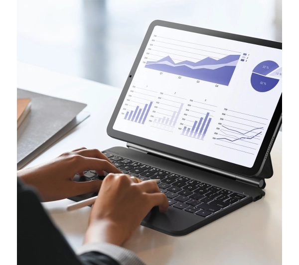 Belkin BBZ002DU-V3 do iPad Pro 11'' M4 z klawiaturą i magnetyczną podstawką - Kup na Raty - RRSO 0%