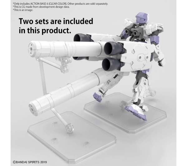 Bandai ACTION BASE 6 CLEAR