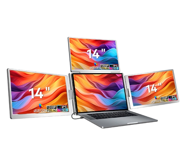 Extralink Smart Life S780 3-Screen 14" Full HD IPS 50Hz do laptopa 12" do 18,5" - Kup na Raty - RRSO 0%