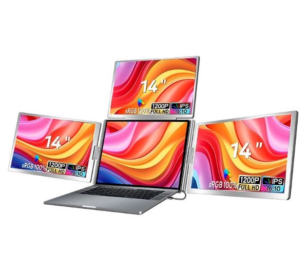 Extralink Smart Life S780 3-Screen 14" Full HD IPS 50Hz do laptopa 12" do 18,5" - Kup na Raty - RRSO 0%