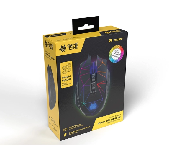 Tracer Gamezone Space RGB Czarny