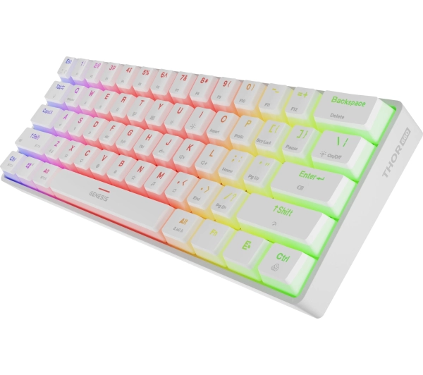 Genesis Thor 660 G2 Gateron Brown Biały