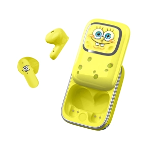 OTL Technologies SpongeBob SquarePants Slide TWS Dla Dzieci Douszne Żółty - ⚡ EURO HIT CENOWY! ⚡