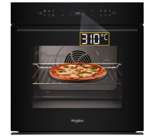 Whirlpool WOI78HT1SBA Funkcje AI Pizza 310C Termoobieg AirFry Czarny - Kup na Raty - RRSO 0%