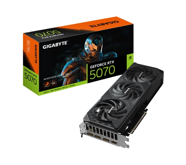Gigabyte GeForce RTX 5070 WINDFORCE OC SFF 12GB GDDR7 192bit DLSS 4