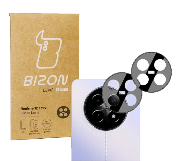 Bizon na aparat Lens do Realme 12 5G/12x 5G 2 sztuki