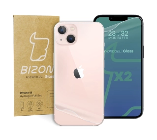 Bizon na tył i przód Hydrogel do iPhone 13