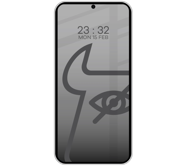 Bizon prywatyzujące pełne Edge Shadow do Galaxy S25/S24 Przyciemniane