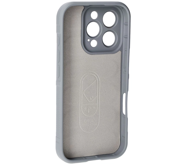 Bizon Tur do iPhone 16 Pro Light Grey