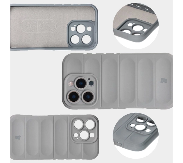 Bizon Tur do iPhone 16 Pro Light Grey