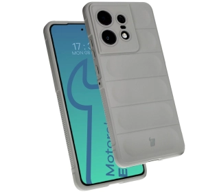 Bizon Tur do Motorola Edge 50 Pro Light Grey