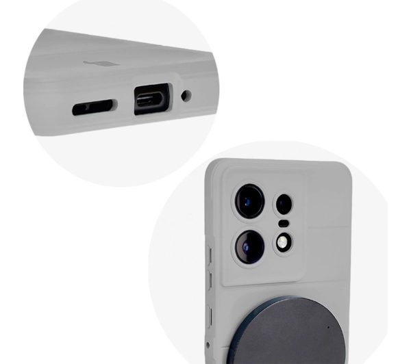 Bizon Tur do Motorola Edge 50 Pro Light Grey