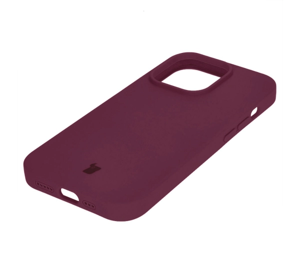 Bizon Silikonowe Soft do iPhone 14 Pro Ciemno-fioletowy