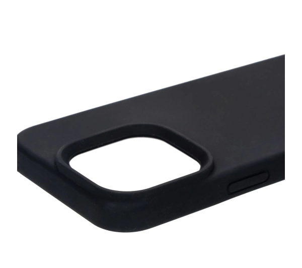 Bizon Silikonowe Soft do iPhone 16 Pro Czarny