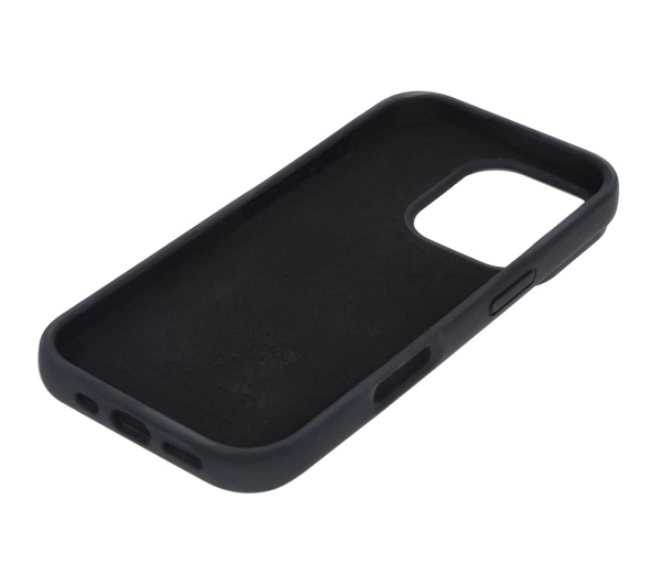 Bizon Silikonowe Soft do iPhone 16 Pro Czarny