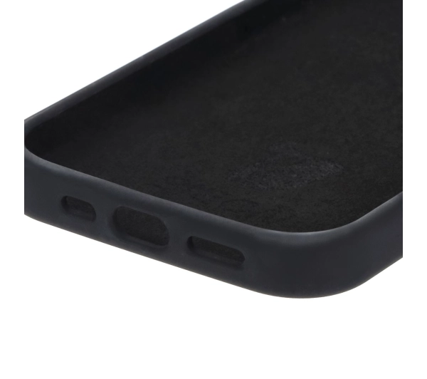 Bizon Silikonowe Soft do iPhone 16 Pro Czarny