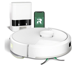 iRobot Roomba 105 Combo Funkcja mopowania Stacja oczyszczająca Tworzenie mapy pomieszczenia 59dB Biały - Kup na Raty - RRSO 0%