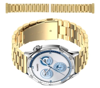 Bizon ze stali nierdzewnej Aura QuickRelease 22mm Złoty