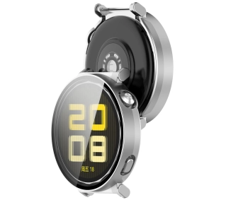 Bizon ze szkłem do Huawei Watch GT 5 41mm Satynowo srebrny