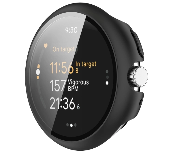 Bizon ze szkłem do Google Pixel Watch 3 41mm Czarny